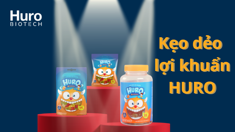 Kẹo dẻo lợi khuẩn HURO